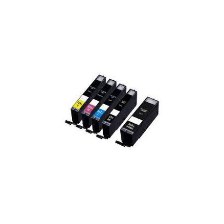 Compatible cartuchos Canon CLI 551 Pack 5