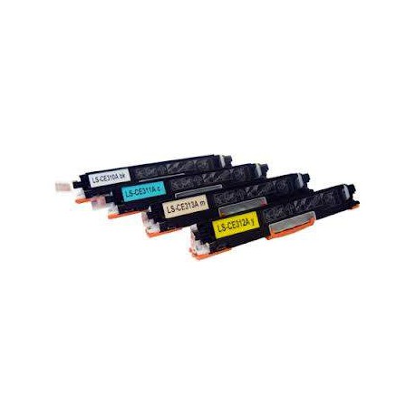 Compatible HP Toner CE310A Pack 5