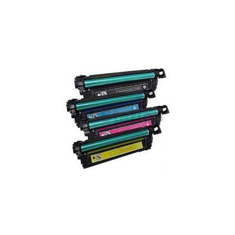 Compatible Toner HP CE250A Pack de 4