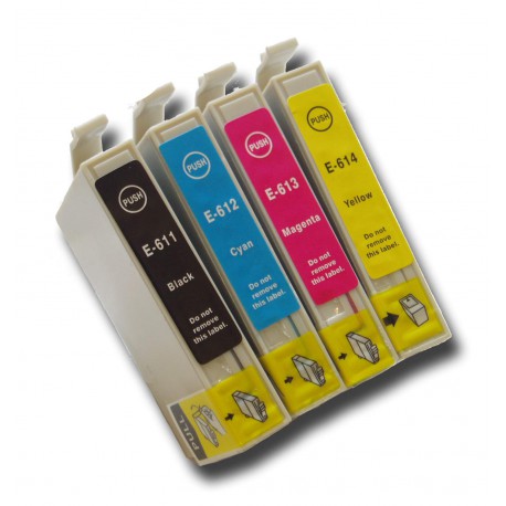  Compatibles cartuchos  Epson T0611 Pack 100