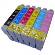 Compatible cartuchos Epson T0801  Pack 12