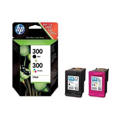 Original Cartucho HP 300 Pack 2