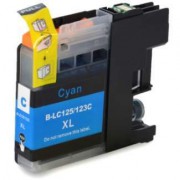 Compatible Cartucho Impresora Brother MFCJ870DW LC123 Cian