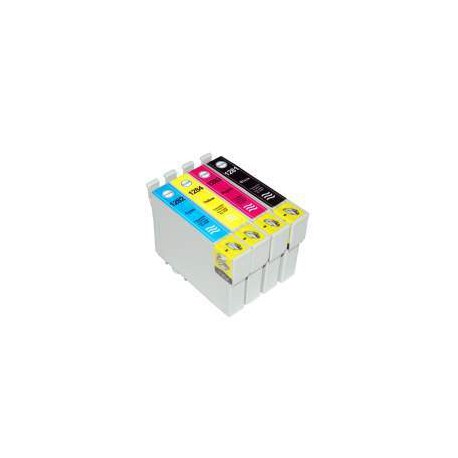 Compatibles cartuchos Epson T1281 Pack 8