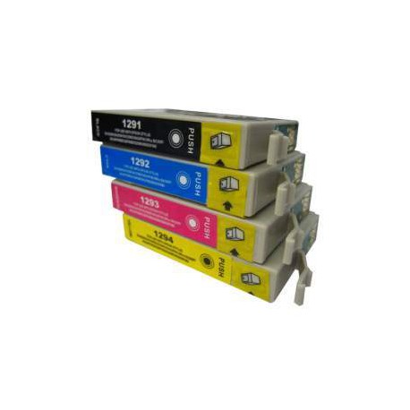 Compatibles cartuchos  Epson T1291 Pack 8