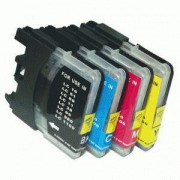  Compatible Cartucho Impresora Brother DCP-J45C LC980/LC985 Pack 8