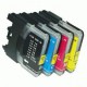 Compatible Cartucho Impresora Brother DCP-167C LC980XL Pack 4