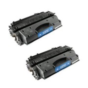 Pack 2 CF280X Toner HP Compatible