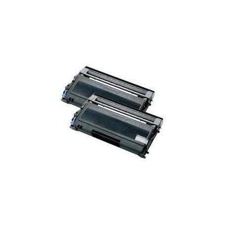 Compatible Toner Impresora Brother DCP7025 TN2000 Pack 2