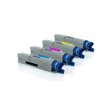 Pack 4 Oki 3300 Toner OKI Compatible