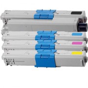 Compatibles Toner Oki C301DN Pack 4