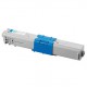 Compatible toner Oki impresora C3450 Cian