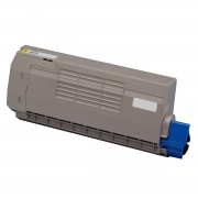 Compatible Toner Impresora Oki C711WT Amarillo