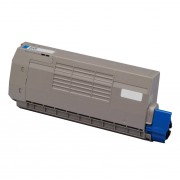 Compatible Toner Impresora Oki C711WT Cian