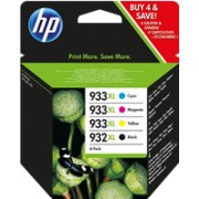 CARTUCHO HP 932+933XL MULTIPACK 4 CARTUCHOS