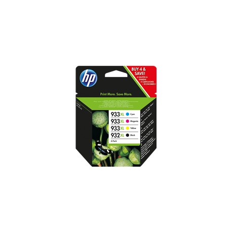 CARTUCHO HP 932+933XL MULTIPACK 4 CARTUCHOS