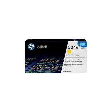 Toner HP CE252A Amarillo Original 