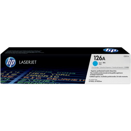 Toner HP CE311A Cian Original 