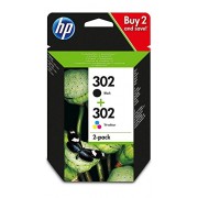 Cartucho HP 302 Negro + Tricolor Original