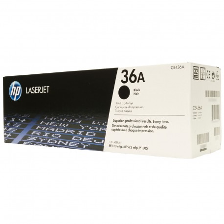 Toner HP CB 436A Negro Original