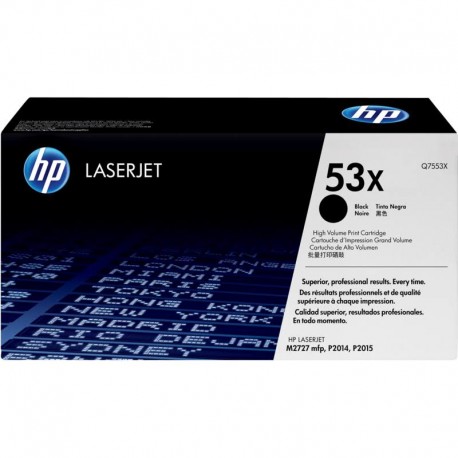 Toner HP Q7553X Negro Original