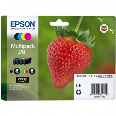 Cartucho Epson Original T2986 Pack 4