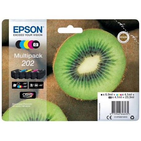 Cartucho Epson 202 Original Pack 5