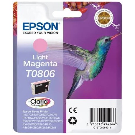 Cartucho Epson Original T0806 Magenta Light