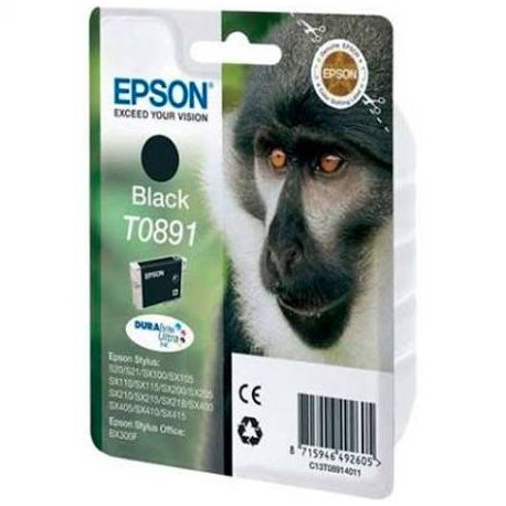 Cartucho Epson Original T0891 Negro