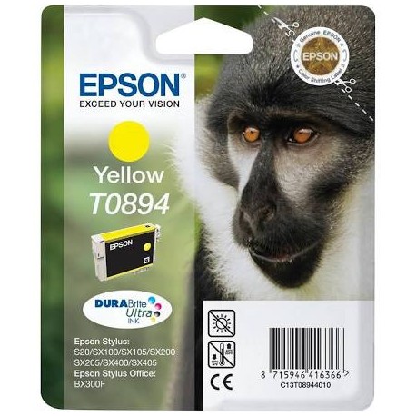 Cartucho Epson Original T0894 Amarillo