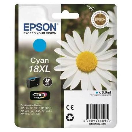 Cartucho Epson Original T1812 Cian