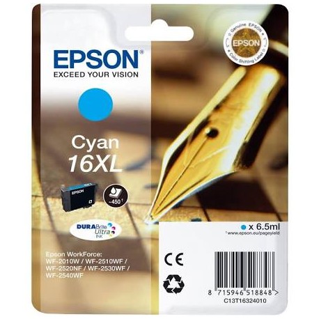 Cartucho Epson Original T1632 Cian