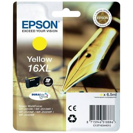 Cartucho Epson Original T1634 Amarillo