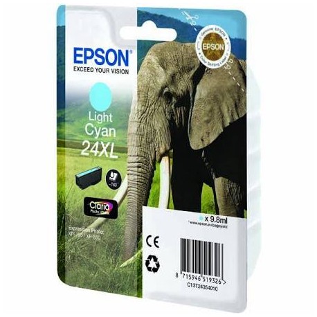 Cartucho Epson Original T2435 Cian Light