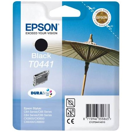 CARTUCHO EPSON T0441 NEGRO ORIGINAL ALTA CAPACIDAD Y RENDIMIENTO