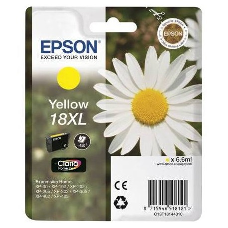 Cartucho Epson Original T1814 Amarillo