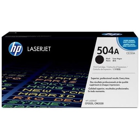 Toner HP 504A Negro Original