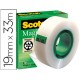 Cinta adhesiva scotch-magic 33 mt x 19 mm.