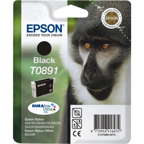  Cartucho Epson Original T0891 Negro