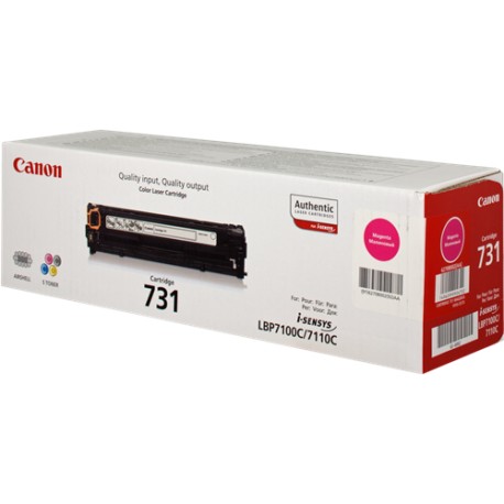 TONER CANON 731 MAGENTA ORIGINAL ALTA CAPACIDAD Y RENDIMIENTO