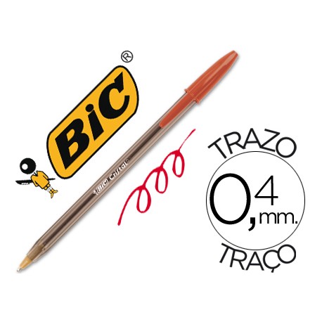 BIC Cristal ROJO