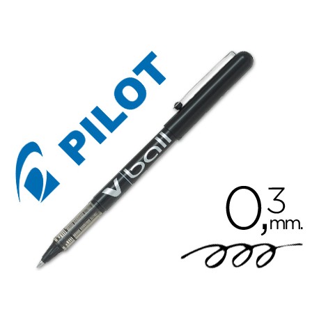 Pilot V-Ball Negro 0,5 mm