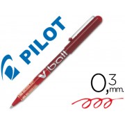 Pilot V-Ball Rojo 0,5 mm