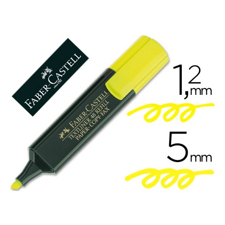 Fluorescente Amarillo Faber Castell 48