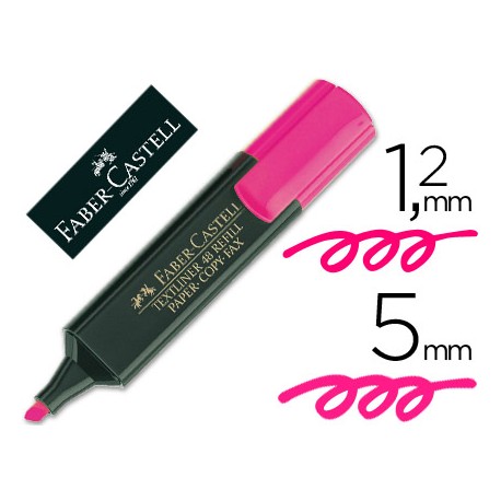 Fluorescente Rosa Faber Castell 48