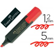 Fluorescente Rojo Faber Castell 48