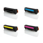 Compatible toner Canon CF540X Pack 4