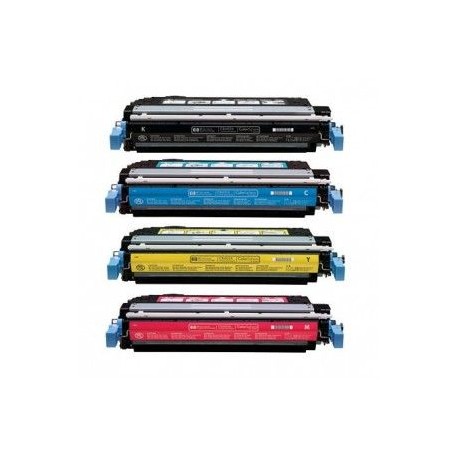 Compatible Toner Impresora HP COLOR LASER JET CP4005N Pack 4