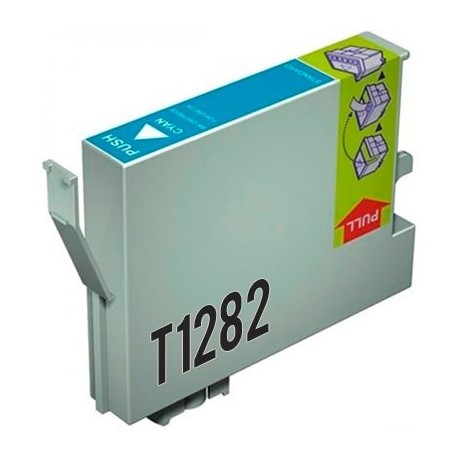 Compatible Cartucho Epson T1282 Cian