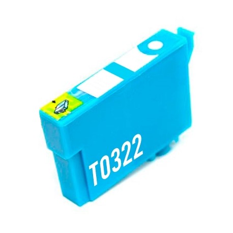 Compatible Cartucho Epson T0322 Cian